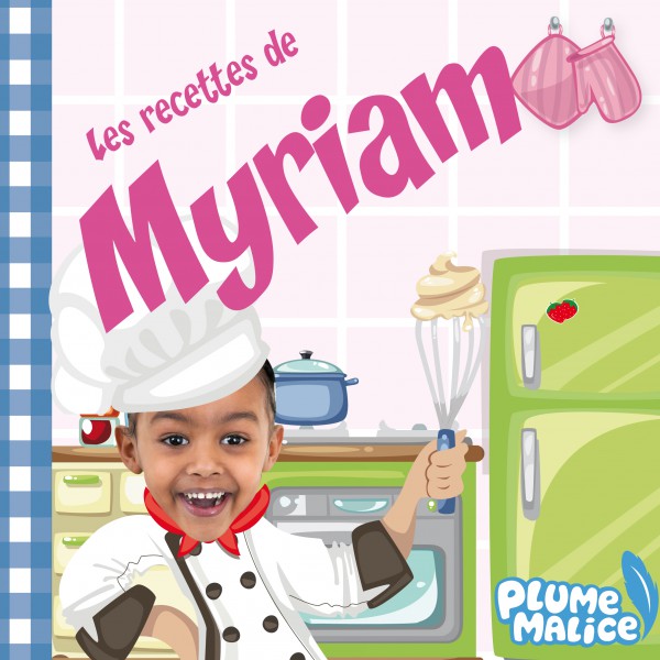 Livre personnalisé de Recettes pour enfant avec photo - Plume Malice