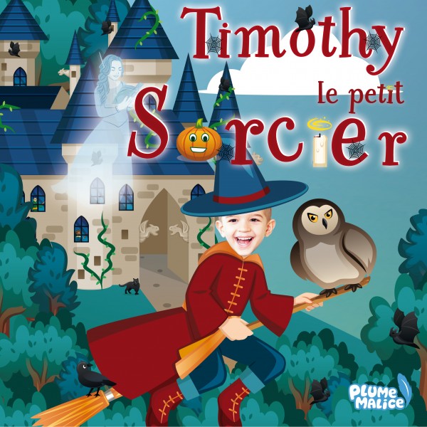 Livre enfant 3 ans - Cadeaux personnalisés - Plume Malice