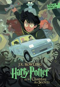 Harry Potter et la Chambre des Secrets - Couverture Folio Junior Gallimard