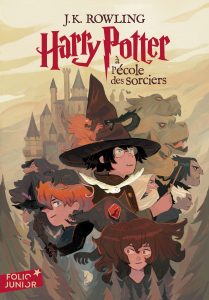 Harry Potter à l'École des Sorciers - Couverture Folio Junior Gallimard