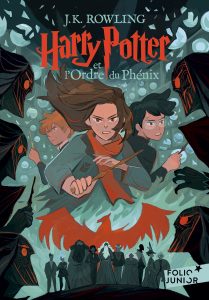 Harry Potter et l'Ordre du Phénix - Couverture Folio Junior Gallimard
