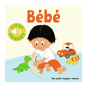 Couverture du livre Bébé ! de Lucie Durbiano, Gallimard Jeunesse