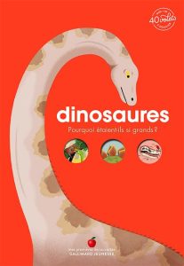 Couverture du livre Dinosaures, collection Mes premières découvertes, éditions Gallimard Jeunesse