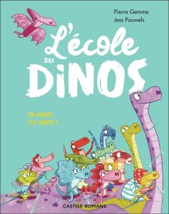 Couverture du livre Encyclopédie des dinosaures, éditions Gallimard Jeunesse