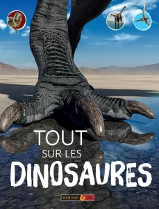 Couverture du livre Tout sur les dinosaures Encyclopédie, éditions Rouge et Or