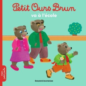 Couverture de Petit Ours Brun va à l'école, Bayard Jeunesse