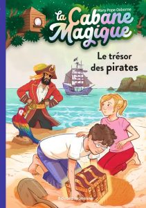 Couverture de La Cabane magique tome 4, Le trésor des pirates, Bayard Jeunesse