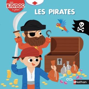 Couverture du livre Les Pirates, collection Mes Kididoc à jouer, Nathan