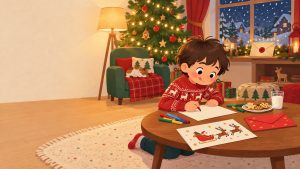 Lettre au Père Noël : modèles + réponse du Père Noël