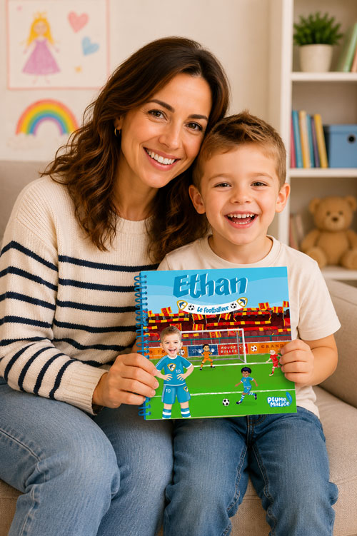Livre personnalisé pour garçon